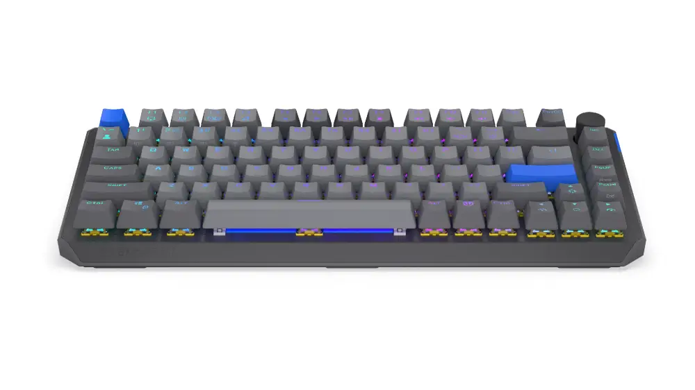 Endorfy механична клавиатура Thock Wireless V2 75%, PBT, Endorfy Yellow switch, US Layout