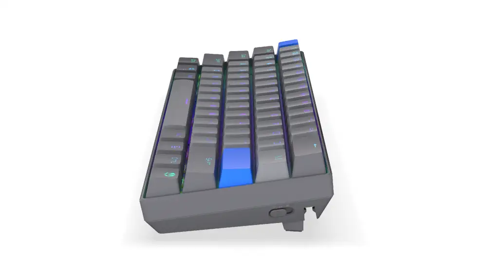 Endorfy механична клавиатура Thock Wireless V2 Compact, PBT, Endorfy Yellow, US Layout