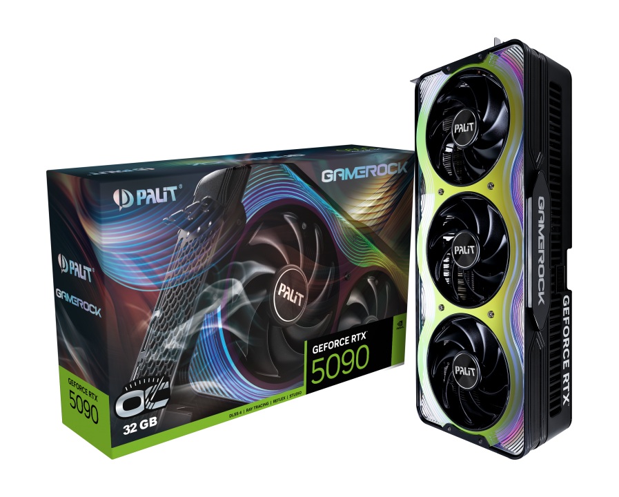 Видео карта Palit GeForce RTX 5090 GAMEROCK OC 32GB - NE75090S19R5-GB2020G