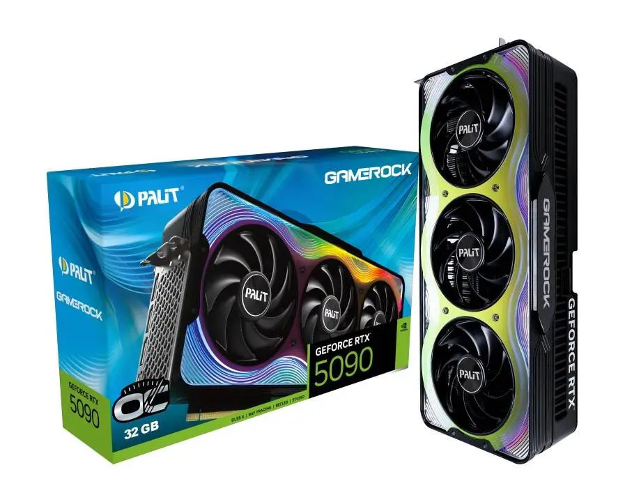 Видео карта Palit GeForce RTX 5090 GAMEROCK OC 32GB - NE75090S19R5-GB2020G