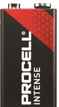 Алкална батерия  6LF22  9V 1pk bulk INTENSE MX1604  PROCELL /цена за 1бр./