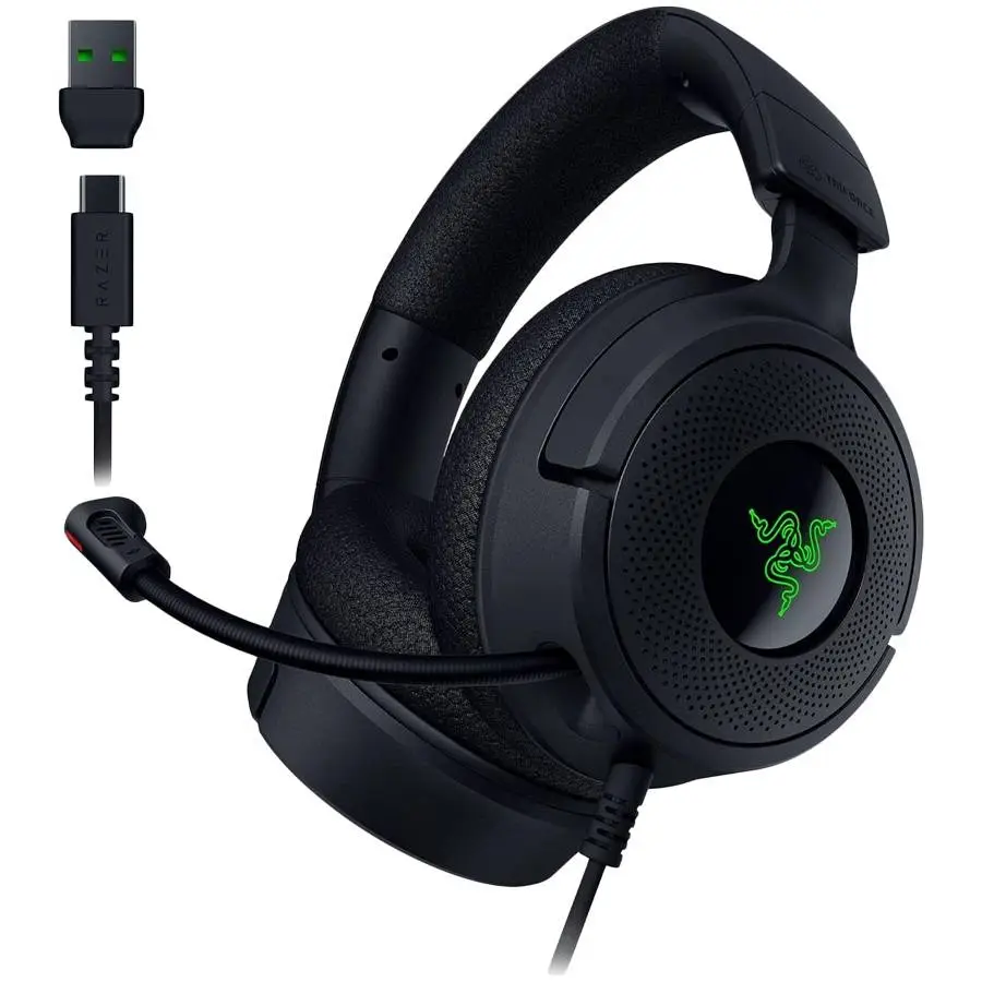 Геймърски слушалки Razer Kraken V4 X, Wired Gaming Headset - RZ04-05180100-R3M1