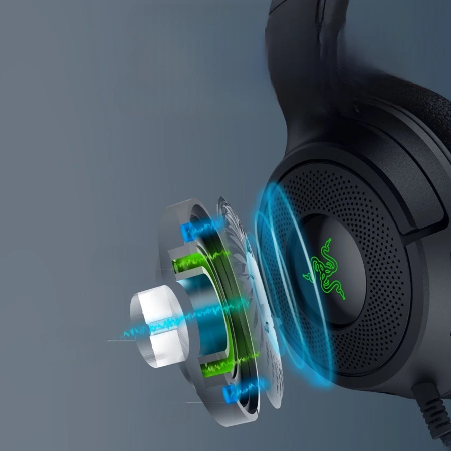 Геймърски слушалки Razer Kraken V4 X, Wired Gaming Headset - RZ04-05180100-R3M1