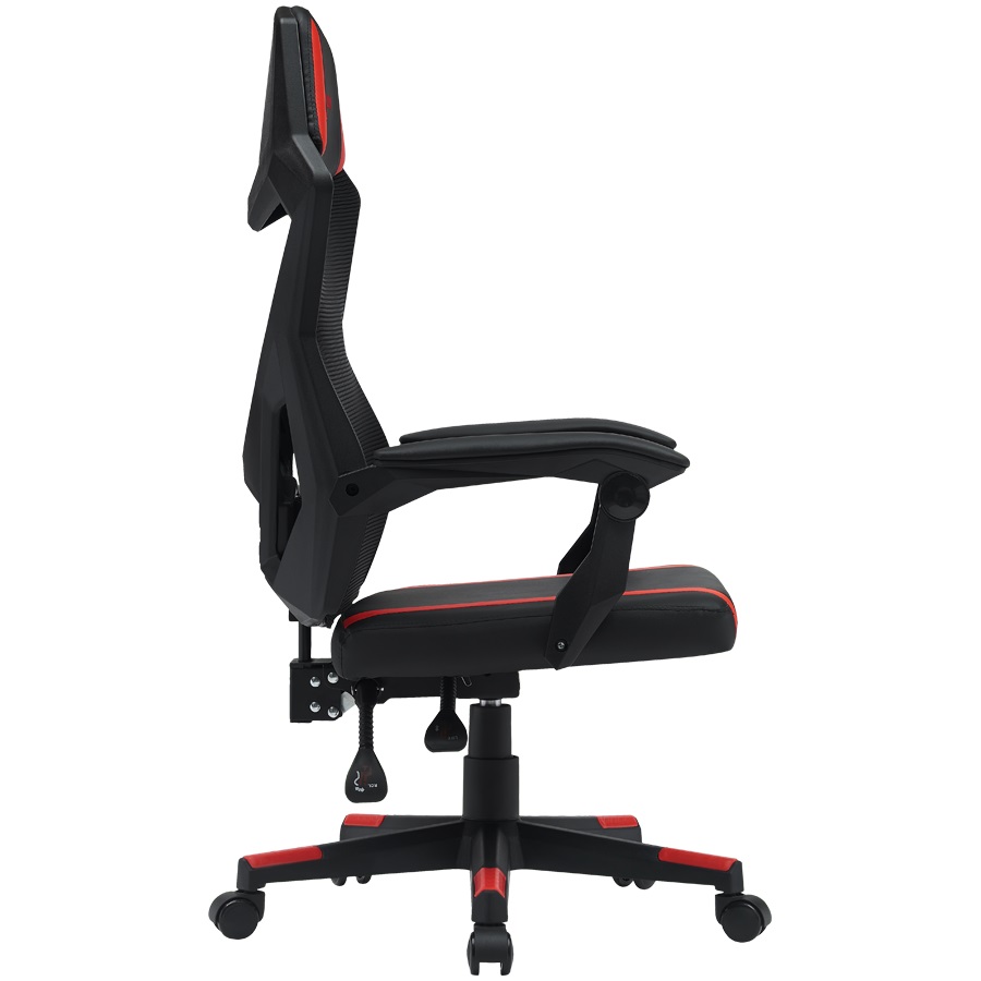 Геймърски стол CANYON gaming chair Flow MCH01 Mesh Black Red - CNE-MCH01R