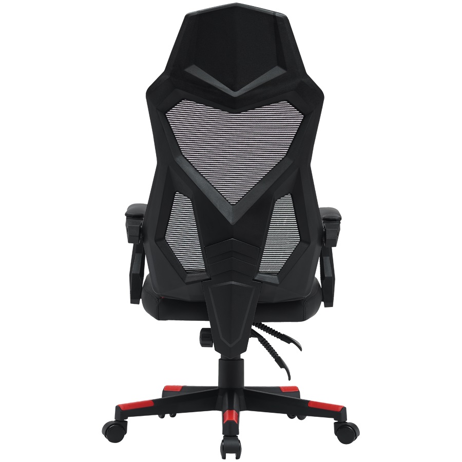 Геймърски стол CANYON gaming chair Flow MCH01 Mesh Black Red - CNE-MCH01R