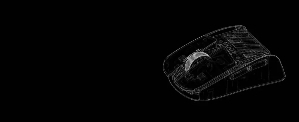 Pulsar професионална геймърска мишка Wireless Gaming Mouse X2F Black [Pulsar LAB] - 8K, Black