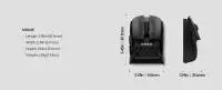 Pulsar професионална геймърска мишка Wireless Gaming Mouse X2F Black [Pulsar LAB] - 8K, Black