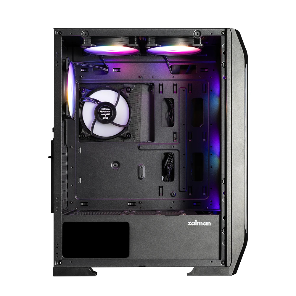 Кутия Zalman N7 PLUS Case ATX - 7 fans included, Tempered Glass