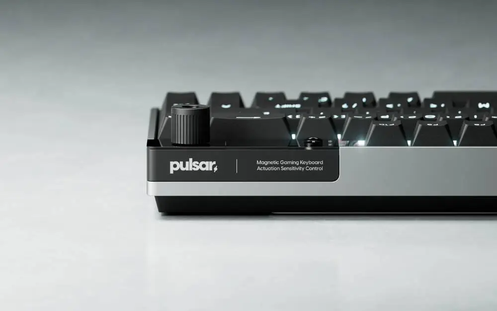Pulsar професионална геймърска механична клавиатура Professional Gaming Mechanical Keyboard eS HE 70 ANSI Black - 8K, RGB