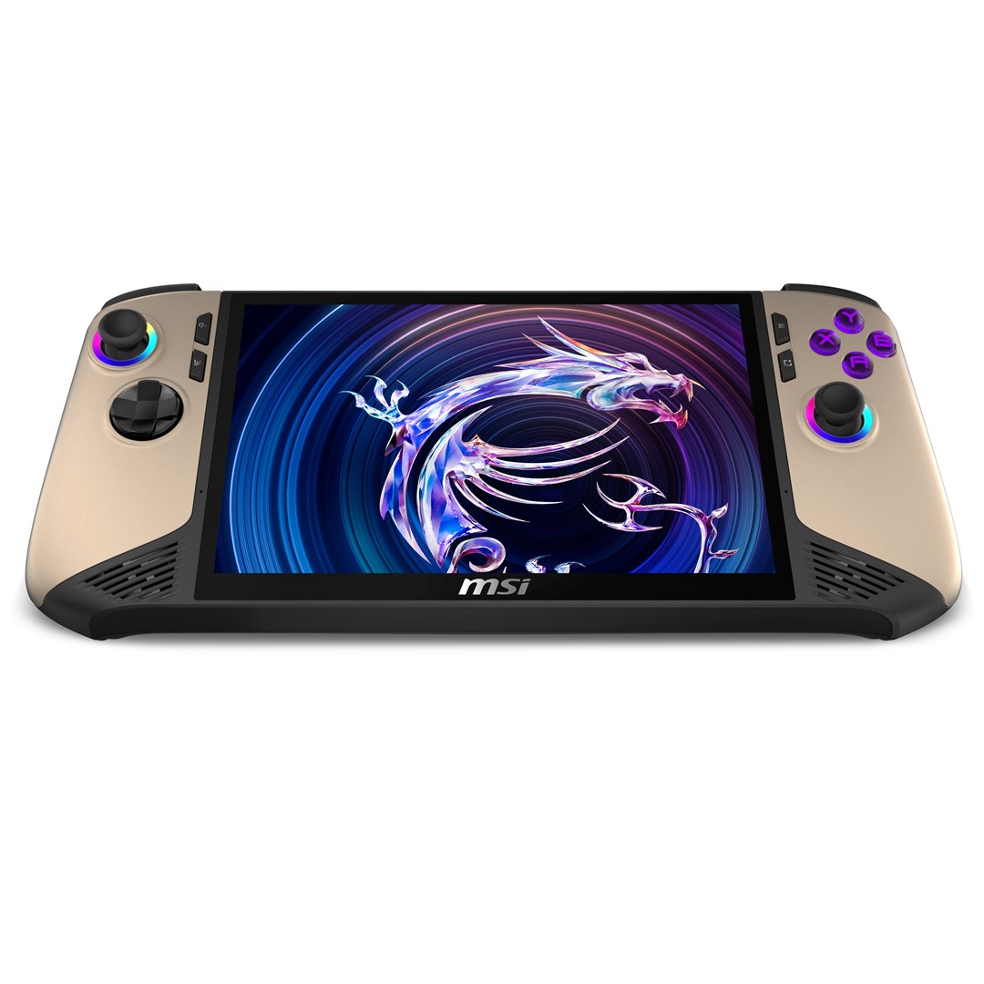 Портативна конзола MSI Claw 8 AI+ A2VM-037PL Portable Game Console 1TB Touchscreen Wi-Fi Beige