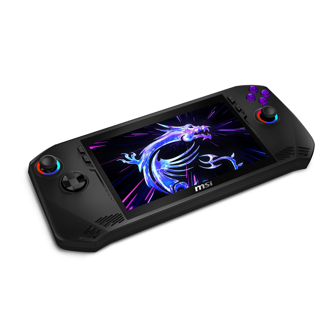 Портативна конзола MSI Claw 7 AI+ A2VM-031PL Portable Game Console 512GB Touchscreen Wi-Fi Black