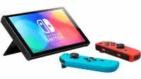 Портативна конзола Nintendo Switch OLED Portable Game Console, 7" OLED Touchscreen, 64GB, Wi-Fi Black/Blue/Red