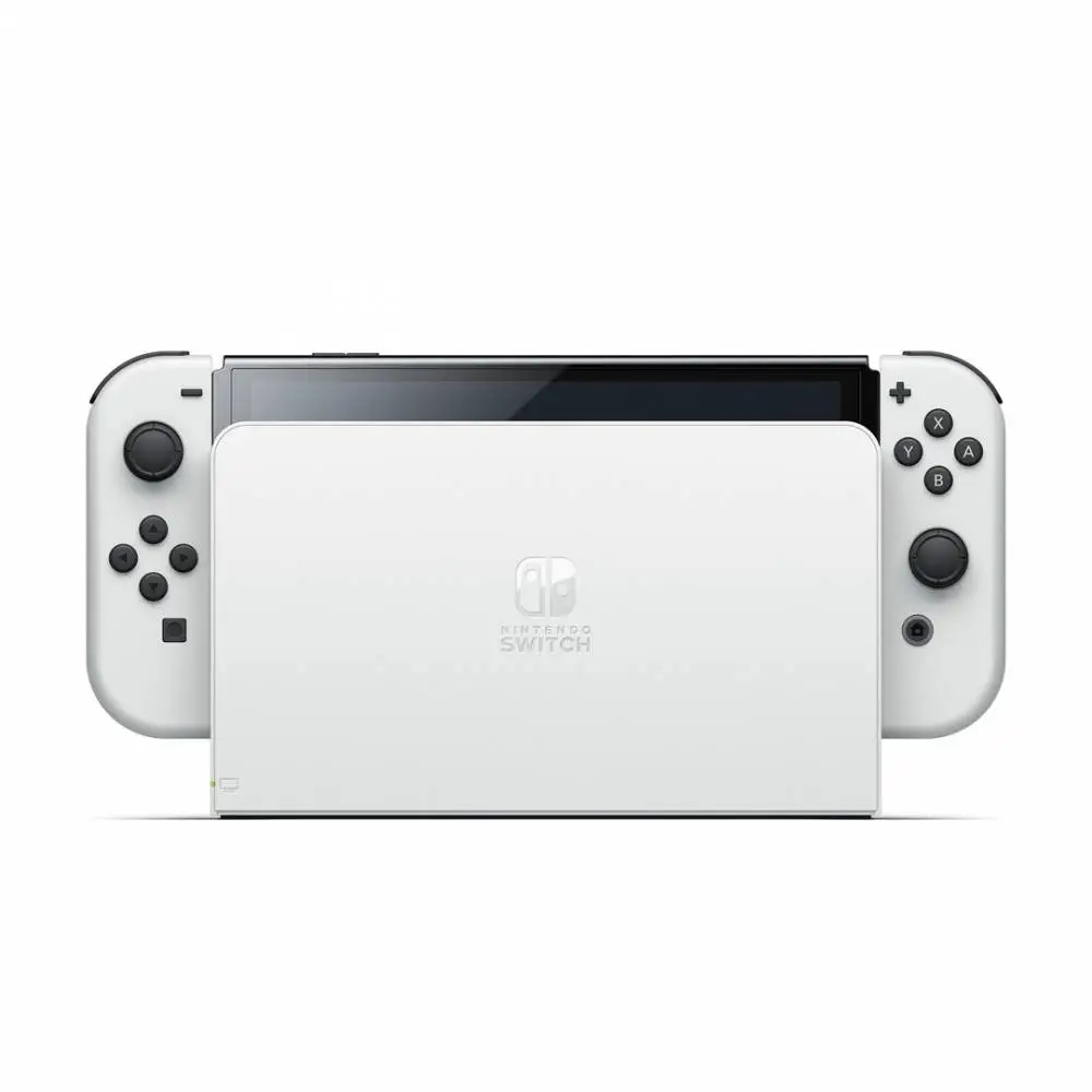 Портативна конзола Nintendo Switch OLED Portable Game Console, 7" OLED Touchscreen, 64GB, Wi-Fi, White