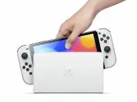 Портативна конзола Nintendo Switch OLED Portable Game Console, 7" OLED Touchscreen, 64GB, Wi-Fi, White