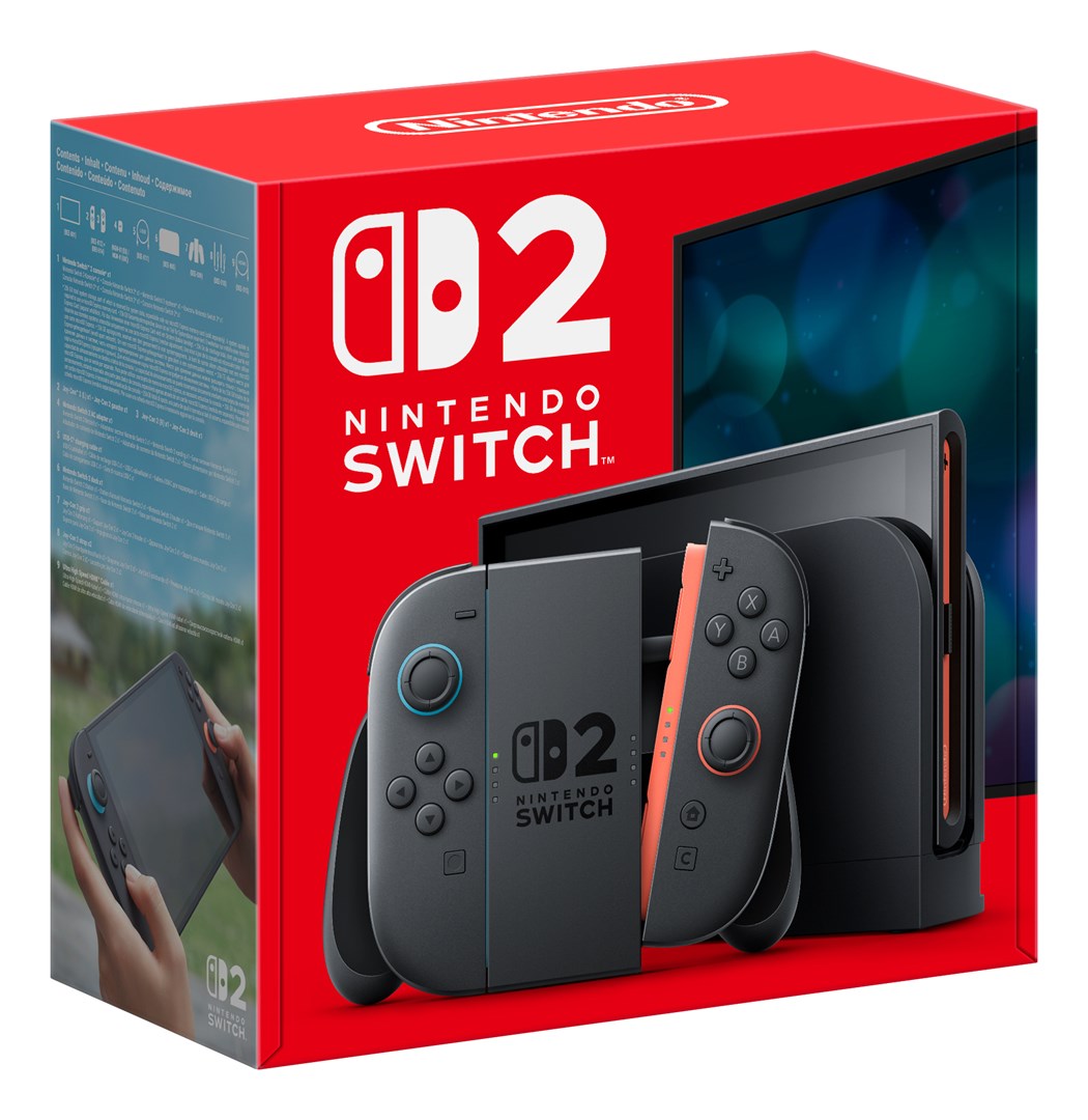 Портативна конзола Nintendo Switch 2 Portable Game Console, 7.9" Touchscreen, 256GB, Wi-Fi Black