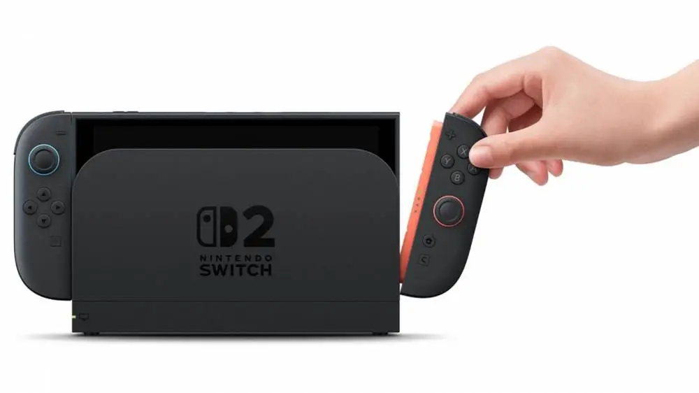 Портативна конзола Nintendo Switch 2 Portable Game Console, 7.9" Touchscreen, 256GB, Wi-Fi Black