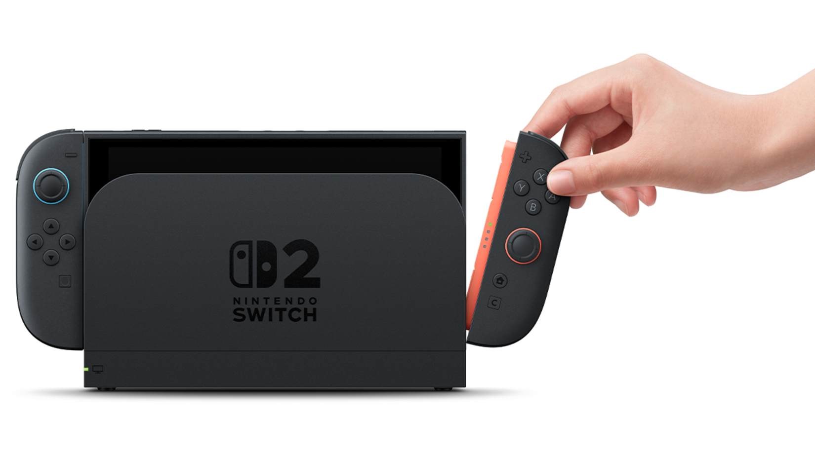 Портативна конзола Nintendo Switch 2 Portable Game Console, 7.9" Touchscreen, 256GB, Wi-Fi Black