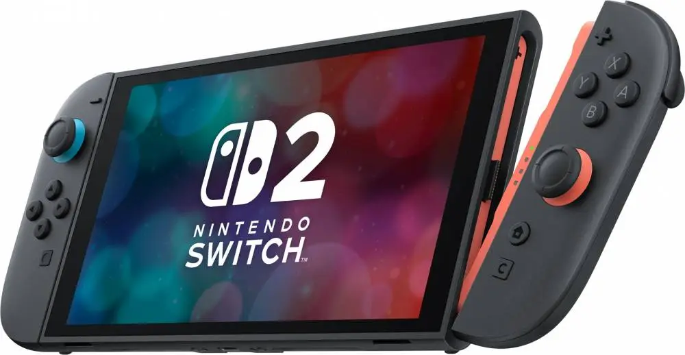 Портативна конзола Nintendo Switch 2 + Mario Kart World Portable Game Console, 7.9" Touchscreen, 256GB, Wi-Fi Black