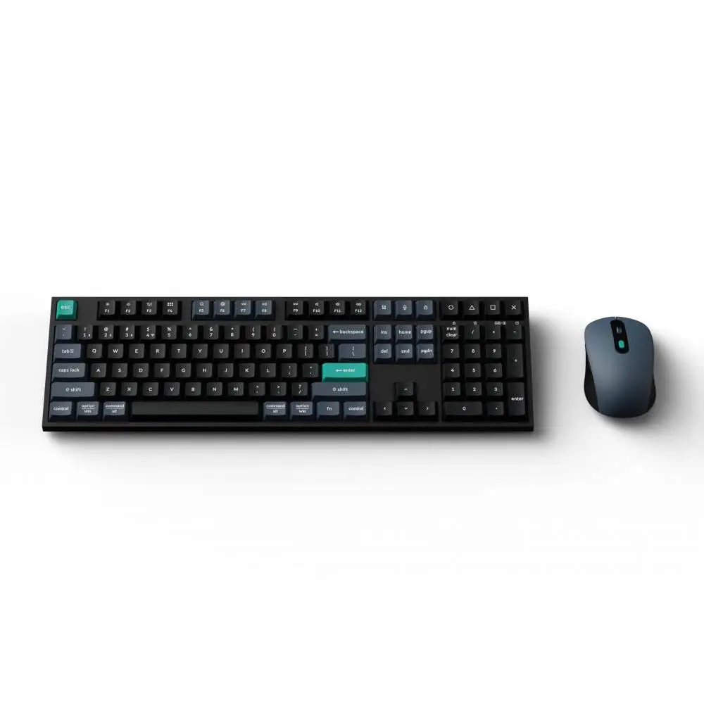 Комплект клавиатура и мишка Keychron B36 Deep Black и BM25 Wireless/BT/Wired Combo