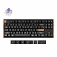 Геймърска Механична клавиатура Keychron K8 HE Magnetic Switch - Black Special Edition