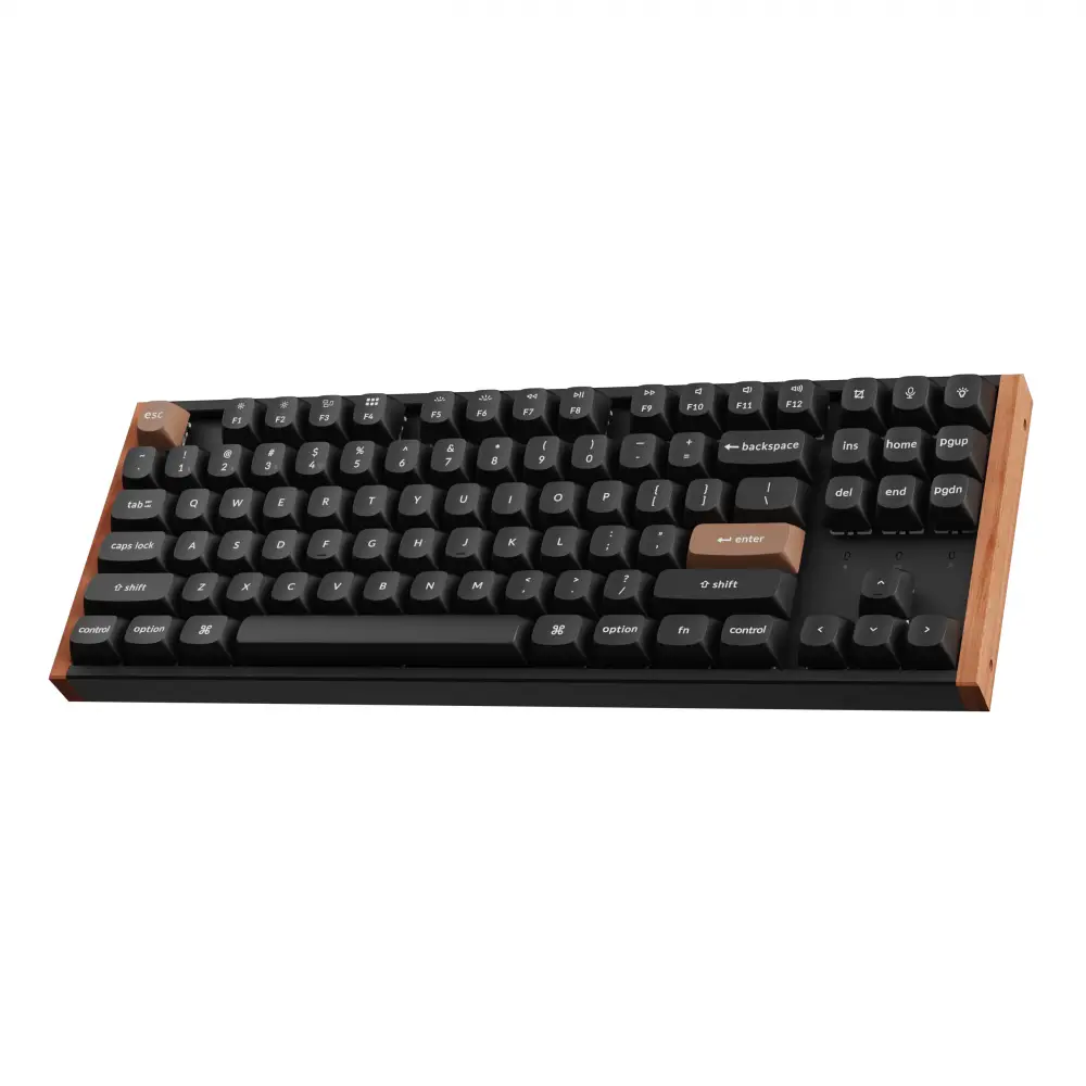 Геймърска Механична клавиатура Keychron K8 HE Magnetic Switch - Black Special Edition