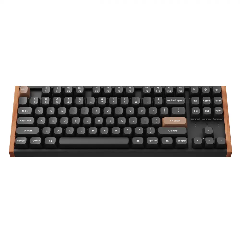Геймърска Механична клавиатура Keychron K8 HE Magnetic Switch - Black Special Edition
