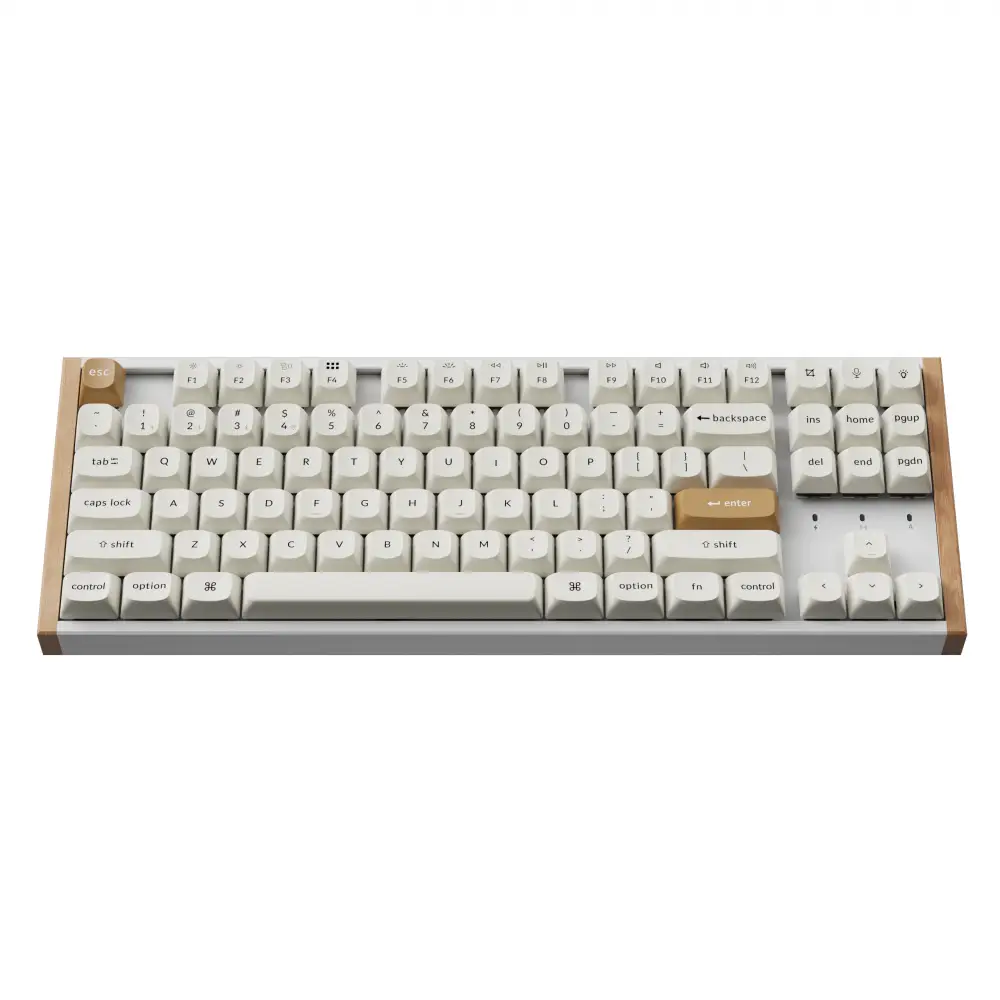Геймърска Механична клавиатура Keychron K8 HE Magnetic Switch - White Special Edition