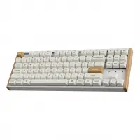 Геймърска Механична клавиатура Keychron K8 HE Magnetic Switch - White Special Edition