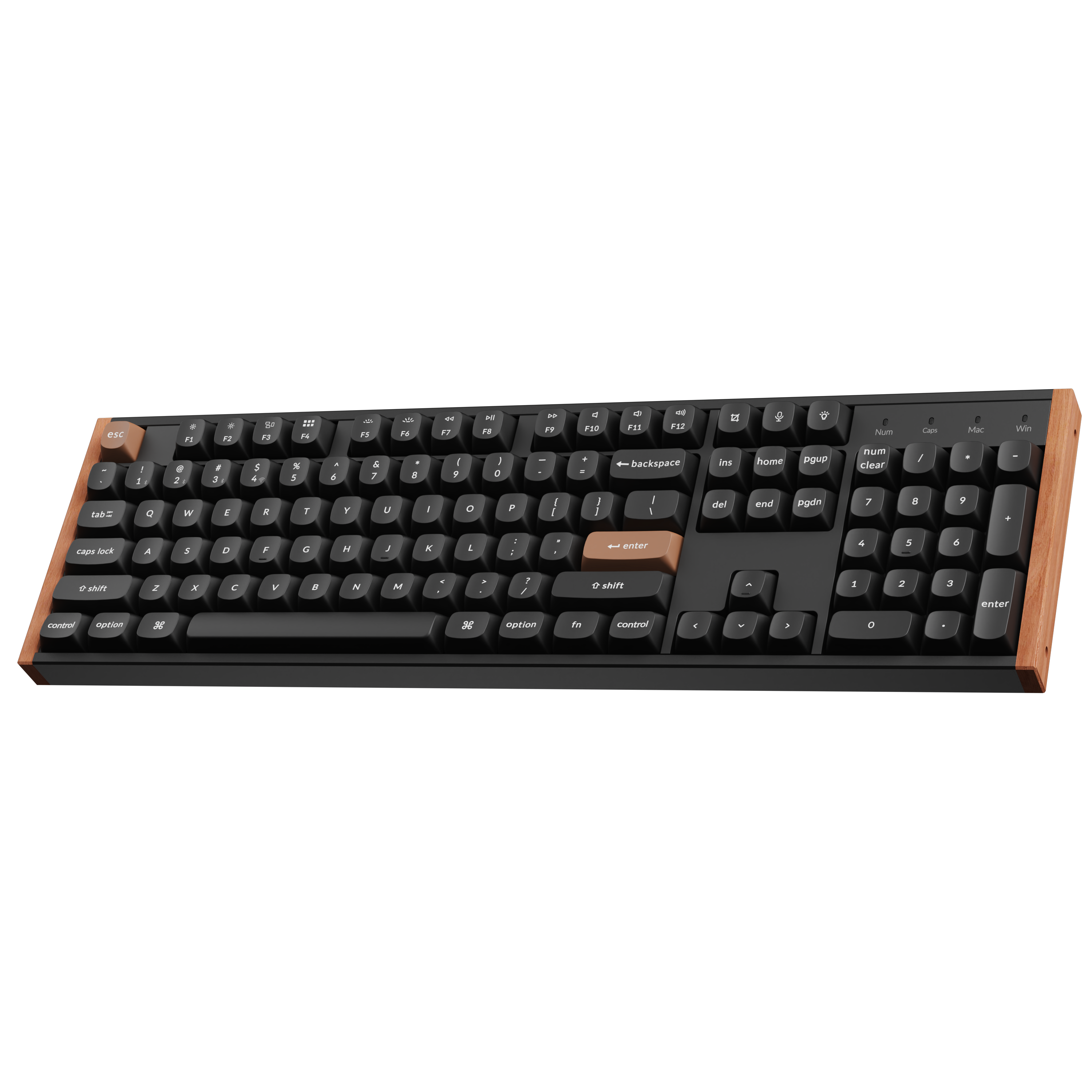 Геймърска безжична Механична клавиатура Keychron K10 HE Magnetic Switch - Black Special Edition