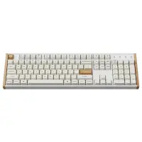 Геймърска безжична Механична клавиатура Keychron K10 HE Magnetic Switch - White Special Edition