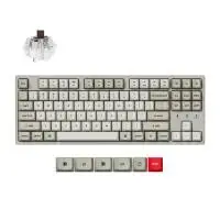 Геймърска Механична клавиатура Keychron C1 Pro 8K QMK - Super Brown Switch