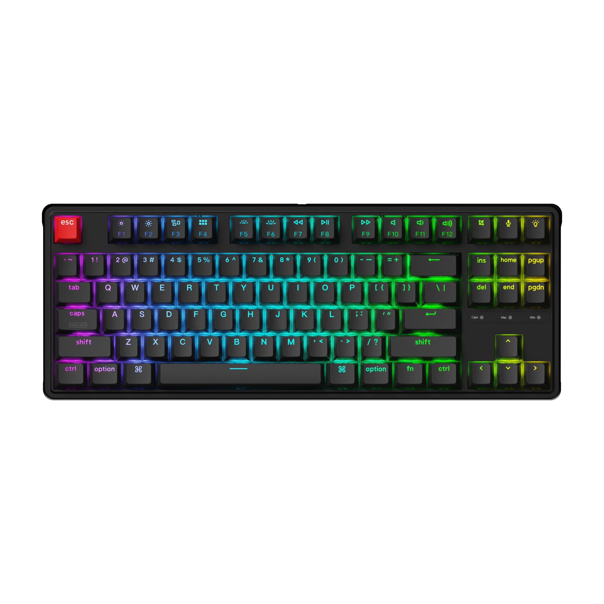Gaming Μηχανικό πληκτρολόγιο Keychron C3 Pro 8K QMK - Super Brown Switch, Hot-Swappable, RGB