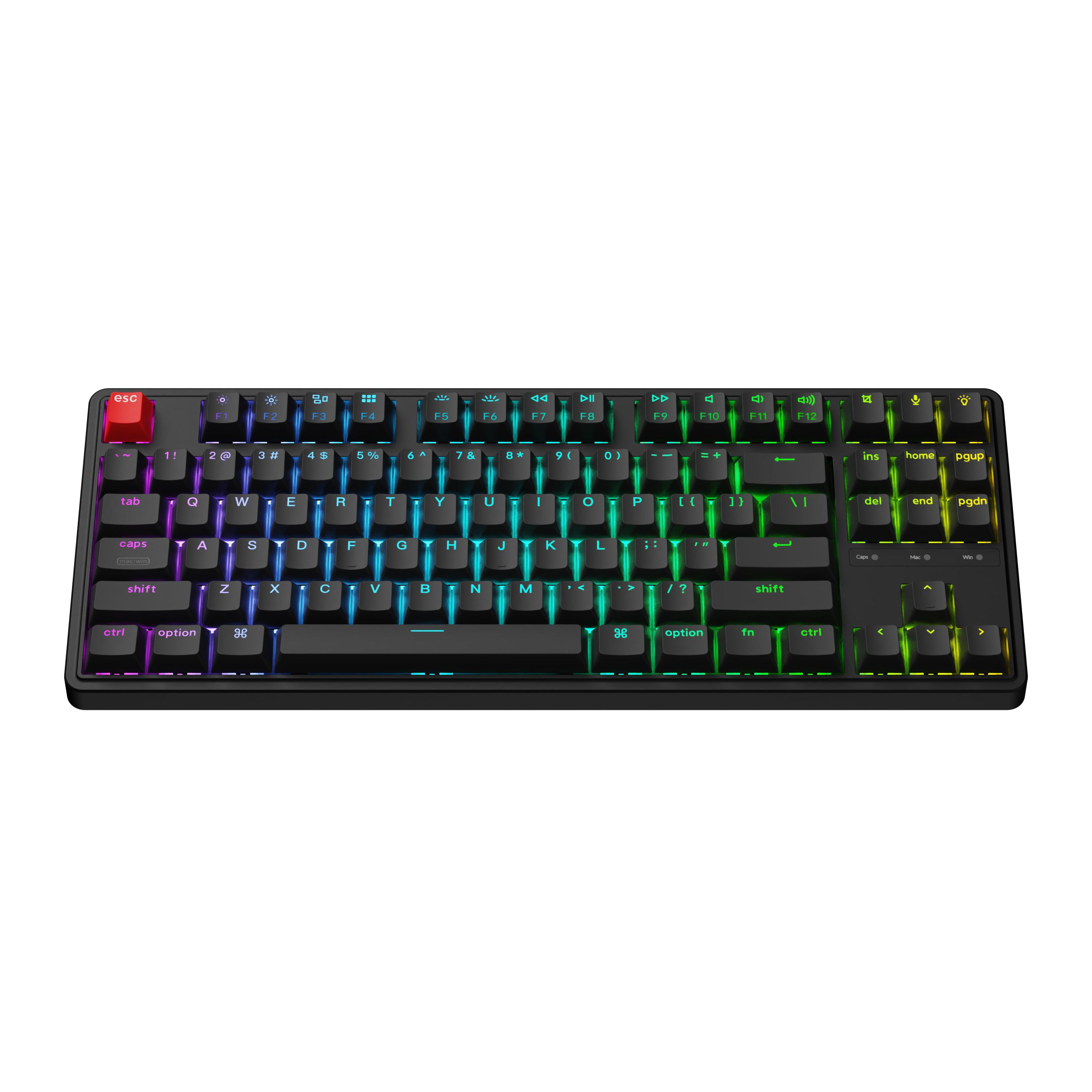 Gaming Μηχανικό πληκτρολόγιο Keychron C3 Pro 8K QMK - Super Brown Switch, Hot-Swappable, RGB