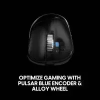 Pulsar професионална геймърска мишка Wireless Gaming Mouse Xlite v4 eS Size1 Black