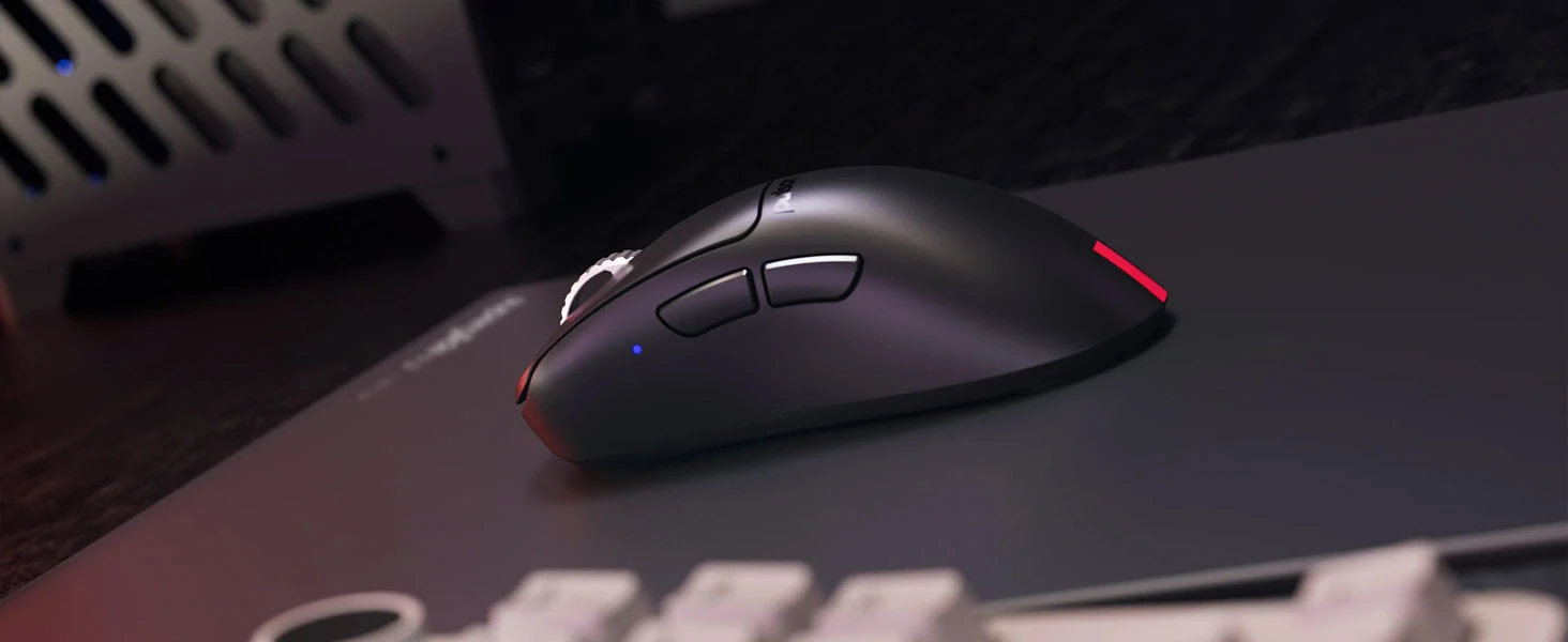 Pulsar професионална геймърска мишка Wireless Gaming Mouse Xlite v4 eS Size1 Black