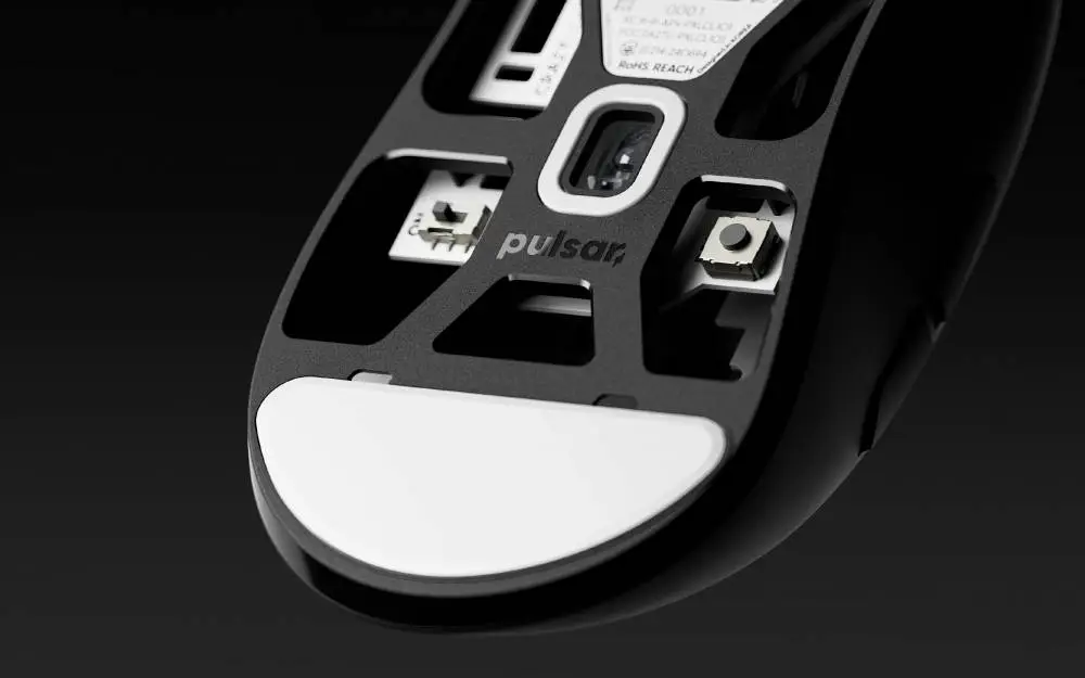 Pulsar професионална геймърска мишка Wireless Gaming Mouse Xlite CrazyLight Jet Black