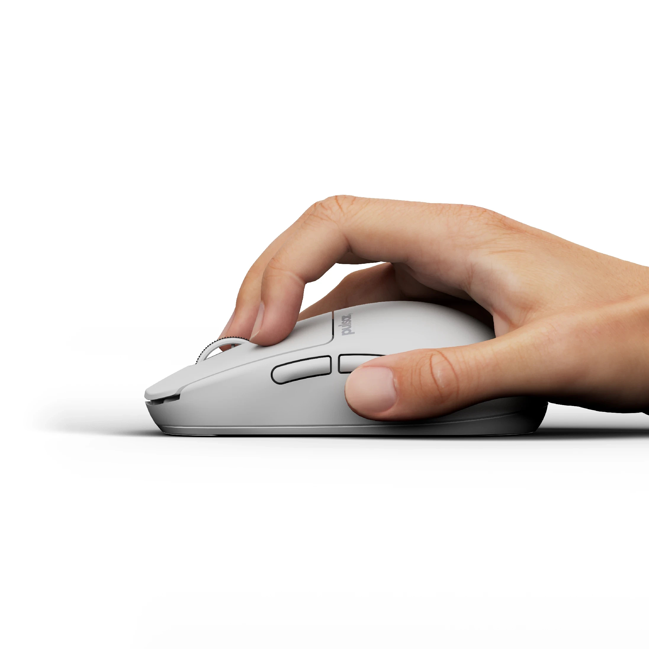 Pulsar професионална геймърска мишка Wireless Gaming Mouse X2H Crazylight Uyuni White