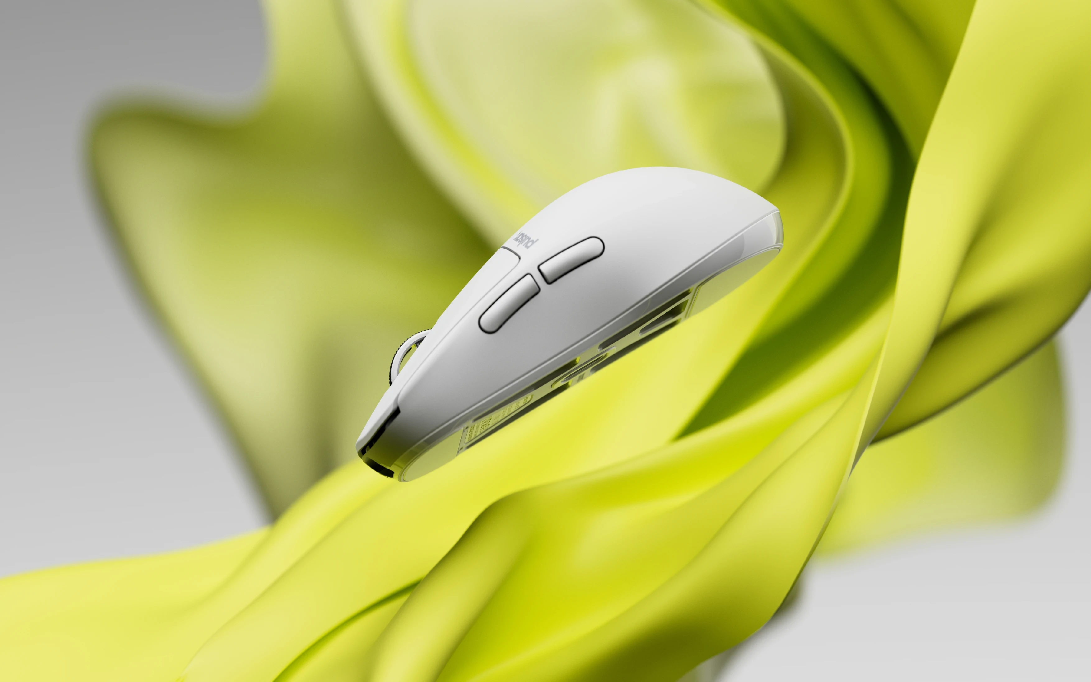Pulsar професионална геймърска мишка Wireless Gaming Mouse X2H Crazylight Uyuni White