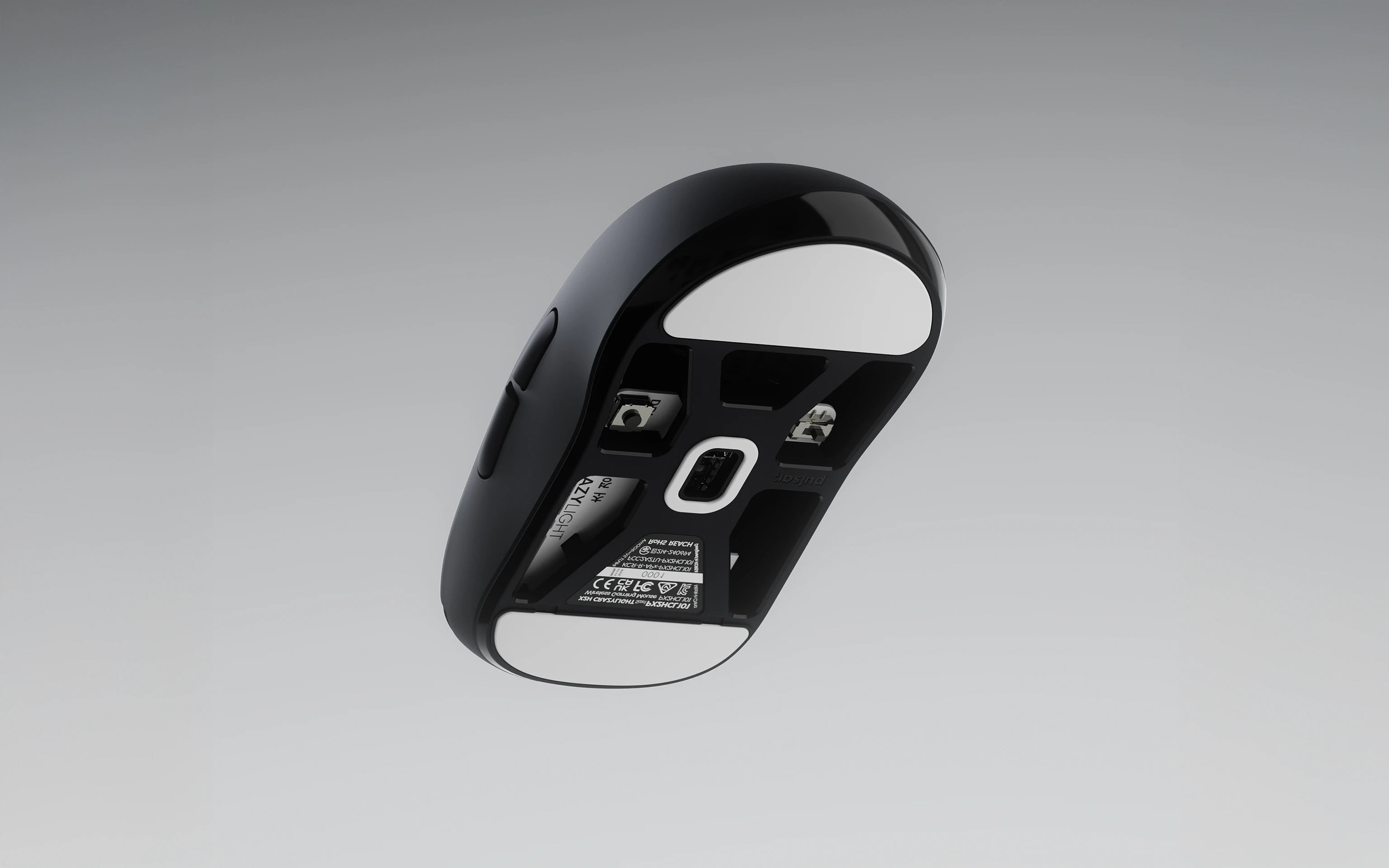 Pulsar професионална геймърска мишка Wireless Gaming Mouse X2H Crazylight Jet Black