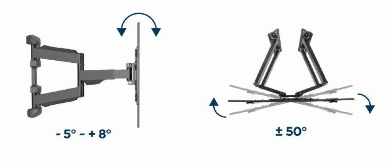 Gembird стенна стойка за телевизор TV Mount - WM-75ST-02 - 32"-75", 45.5 kg