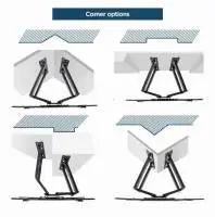 Gembird стенна стойка за телевизор TV Mount - WM-75ST-02 - 32"-75", 45.5 kg