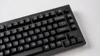 Капачки за механична клавиатура Keychron Double Shot KSA PBT Keycap Full Keycap Set 137 Keycaps - Black