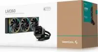 Водно охлаждане DeepCool LM360 Water Cooling 2.4" IPS Display ARGB