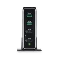 HAMA Зарядна станция 4 порта, 60W, 2 x USB-C, 2 x USB-A, PD, Fast Charge