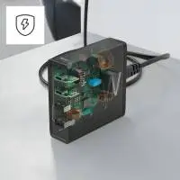 HAMA Зарядна станция 4 порта, 60W, 2 x USB-C, 2 x USB-A, PD, Fast Charge