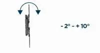 Gembird стенна стойка за телевизор TV Mount - WM-60ST-01 - 32"-60", 36.4 kg