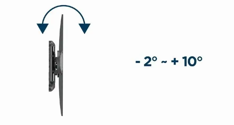 Gembird стенна стойка за телевизор TV Mount - WM-58ST-01 - 32"-58", 36.4 kg