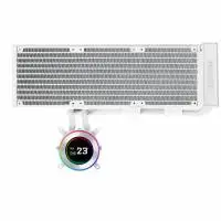 Охладител за процесор Lian Li HydroShift II LCD-C 360 Fanless ARGB - Бял