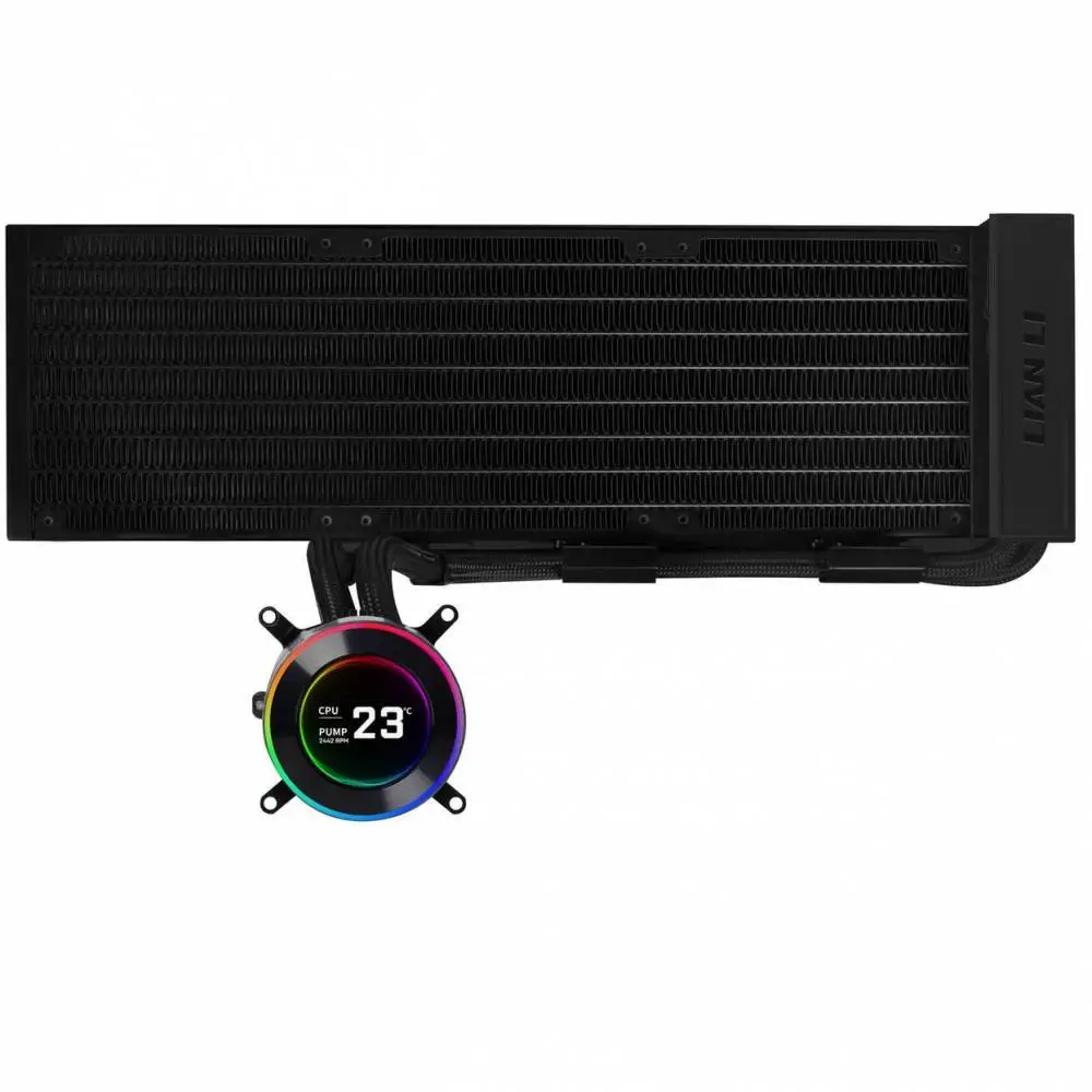 Lian Li HydroShift II LCD-C 360 Fanless ARGB CPU cooler - Black
