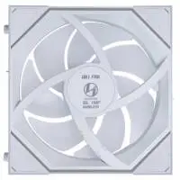 Вентилатори 3бр Lian Li UNI FAN SL-INF Wireless ARGB PWM Reverse - 120 mm Бели + Контролер